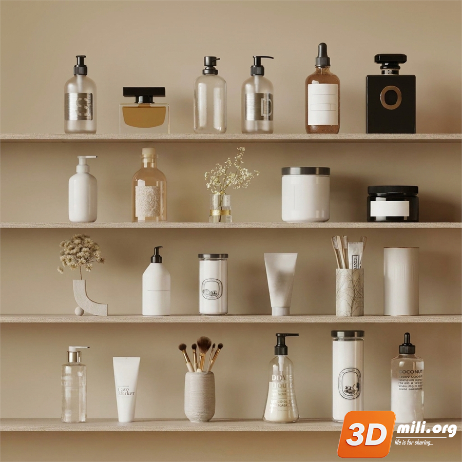 Bathroom accessories Skp Files